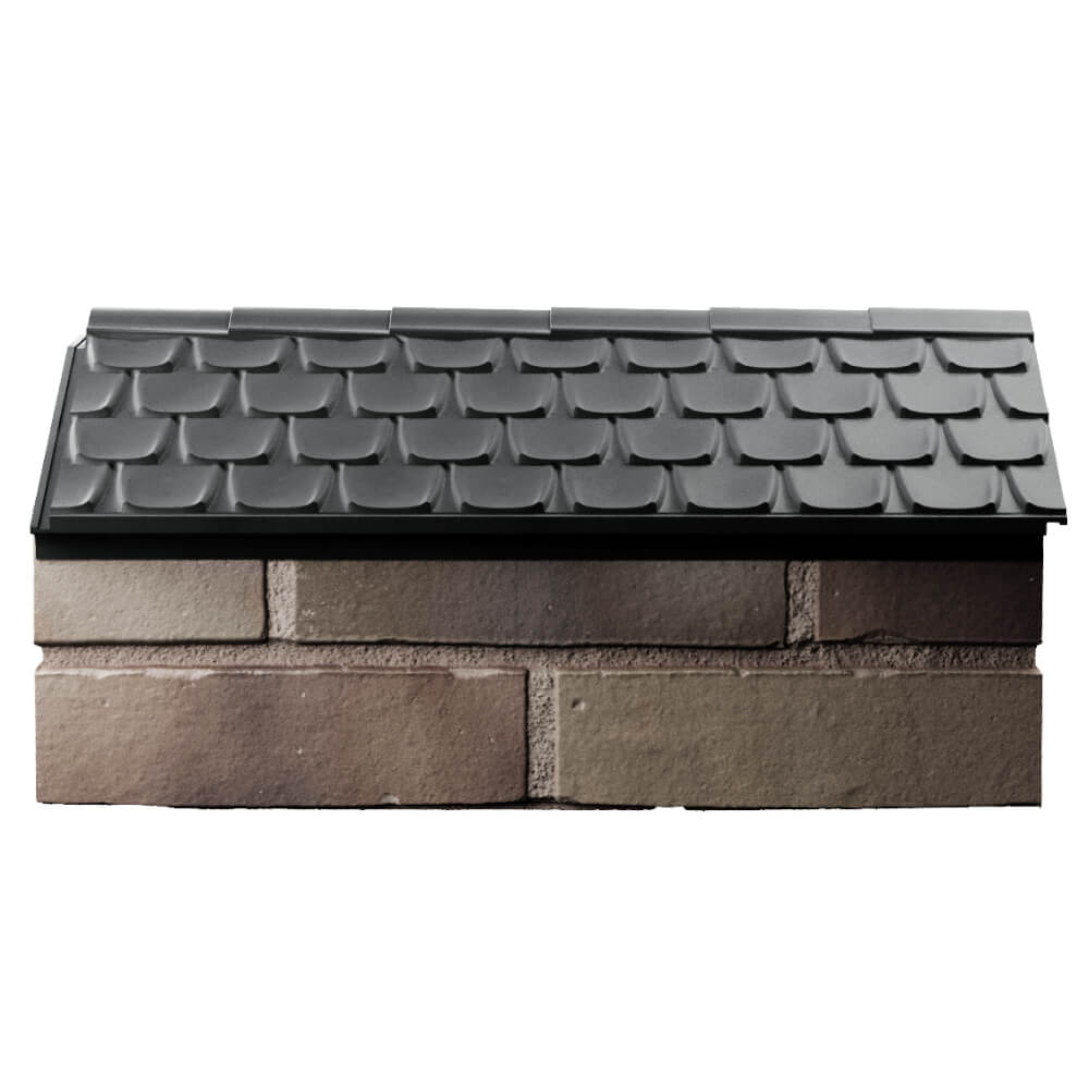 Парапет Zking Эльбрус Серый с посадкой на 1 кирпич (255мм) в Лесосибирске фото