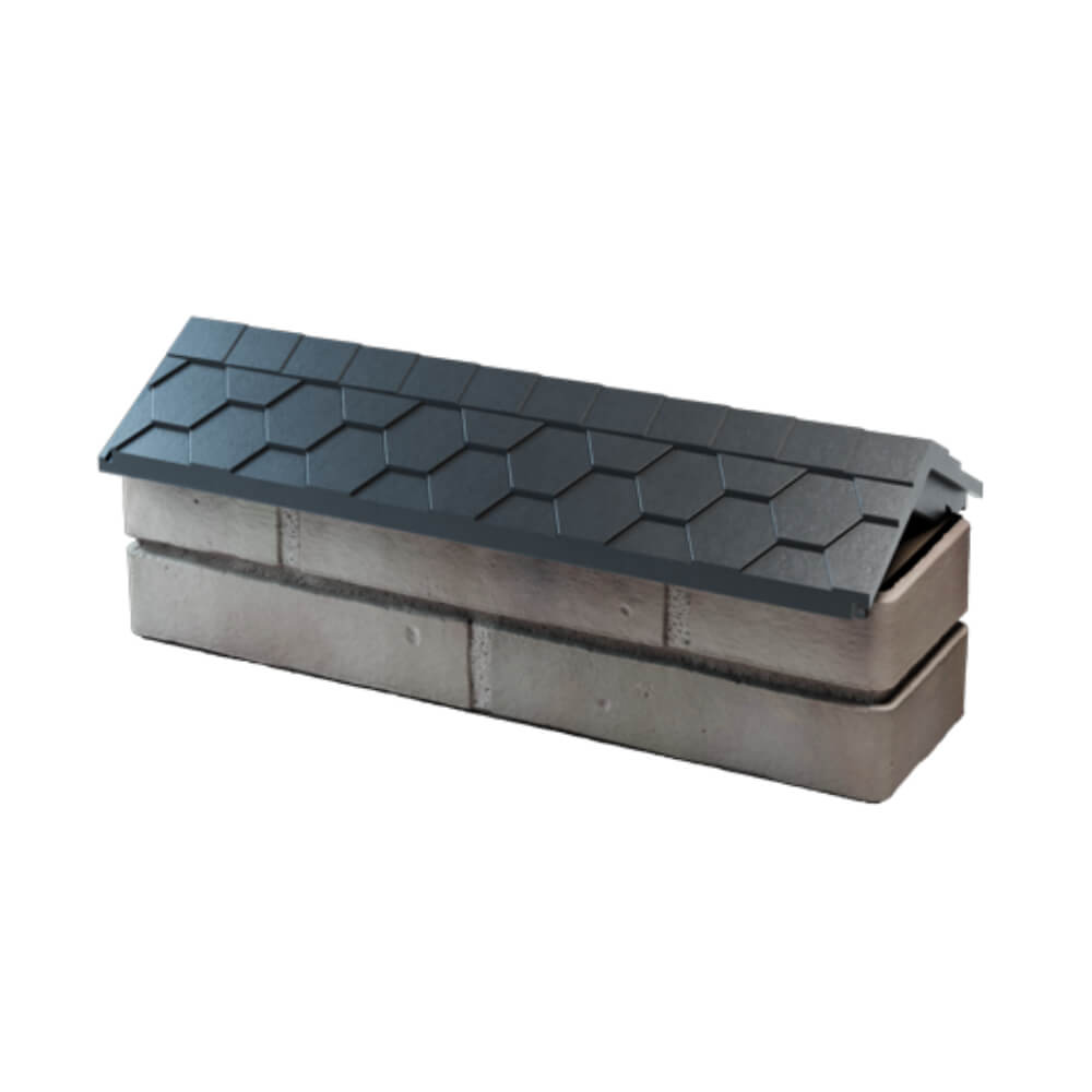 Парапет Zking Эверест Серый с посадкой на 0.5 кирпича (130мм) в Лесосибирске фото