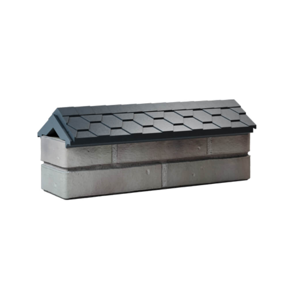 Парапет Zking Эверест Серый с посадкой на 0.5 кирпича (130мм) Лесосибирск фото