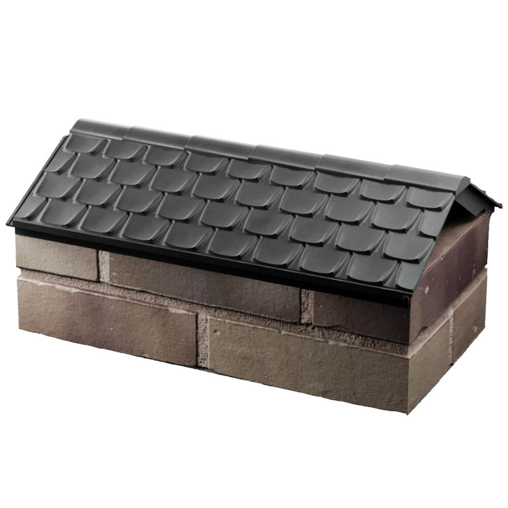 Парапет Zking Эльбрус Серый с посадкой на 1 кирпич (255мм) в Лесосибирске фото