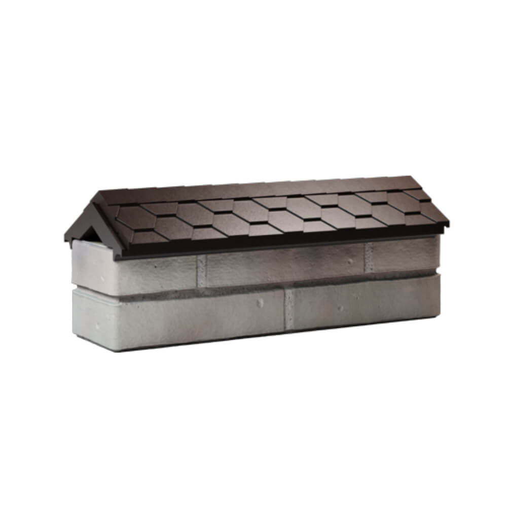 Парапет Zking Эверест Коричневый с посадкой на 0.5 кирпича (130мм) Лесосибирск фото