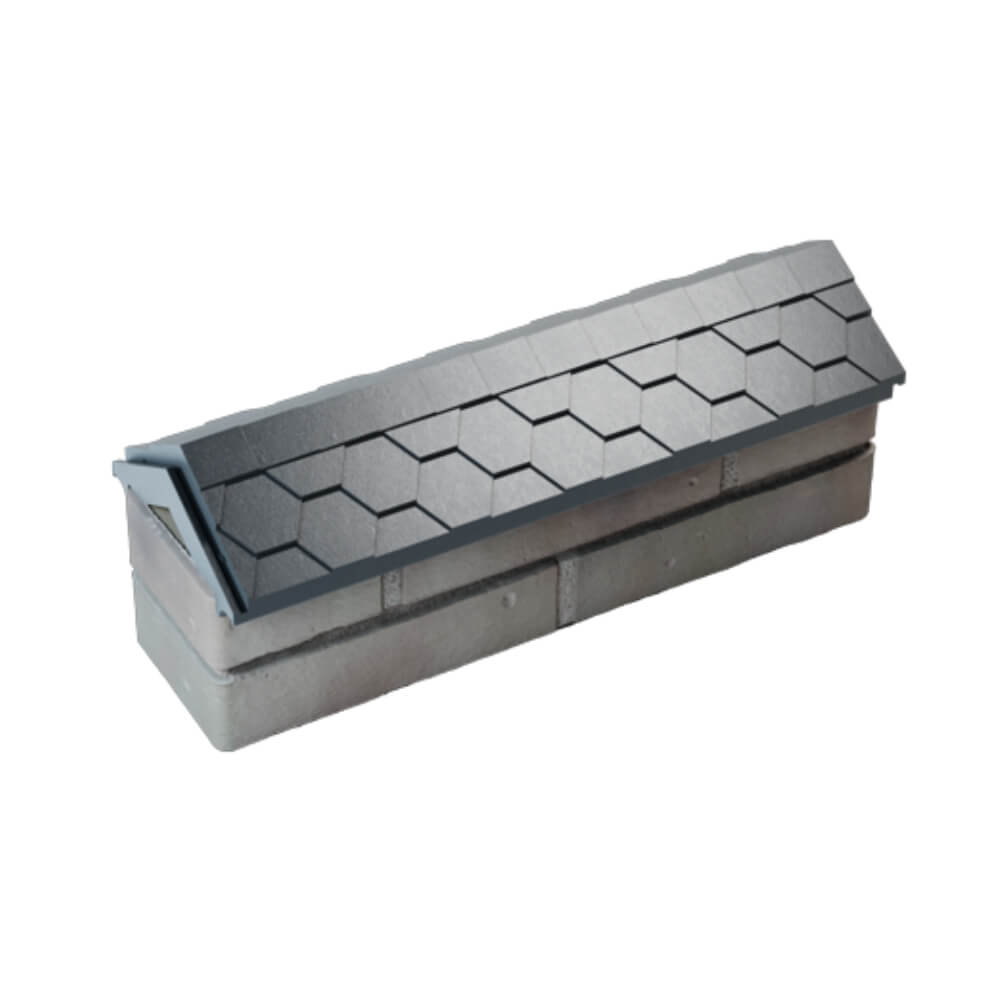 Парапет Zking Эверест Серый с посадкой на 0.5 кирпича (130мм) в Лесосибирске фото